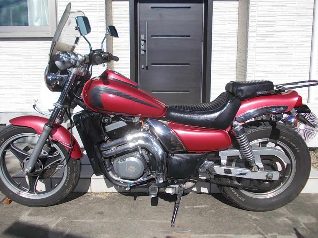 パナです。 実働エリミネーター250LX、書類付 カワサキ エリミネーター250LX