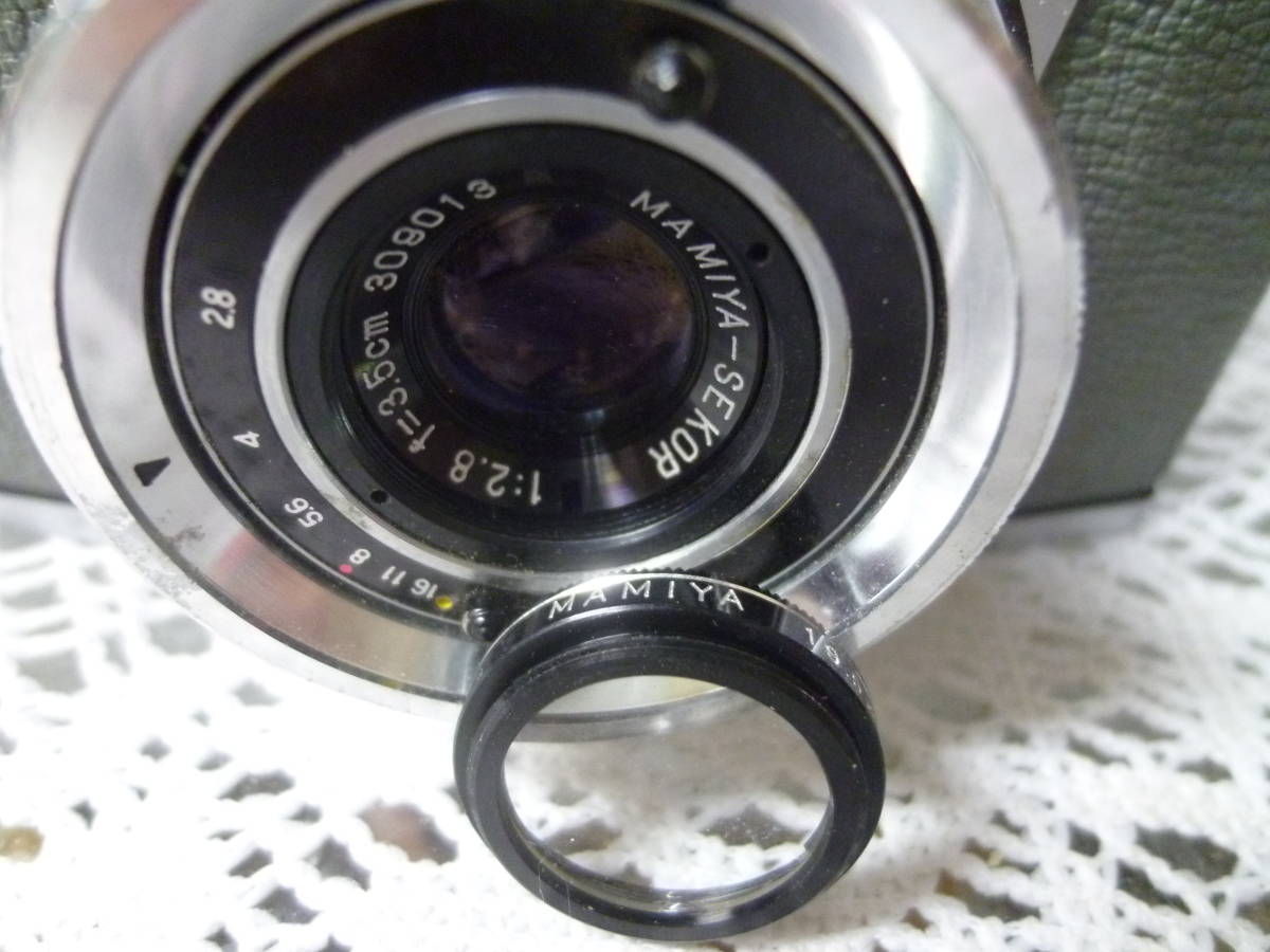 MAMIYA マミヤ Mamiya SEKOR ⁄ 中判カメラ DeLuxe F2.8 25mm C Press