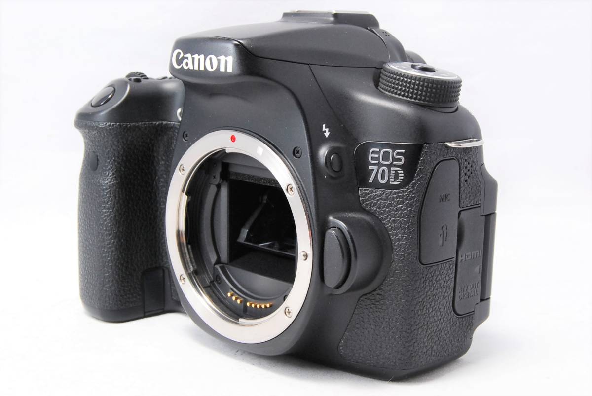 ◇Canon キャノン EOS 70D ダブルレンズセット◇標準・望遠レンズ付