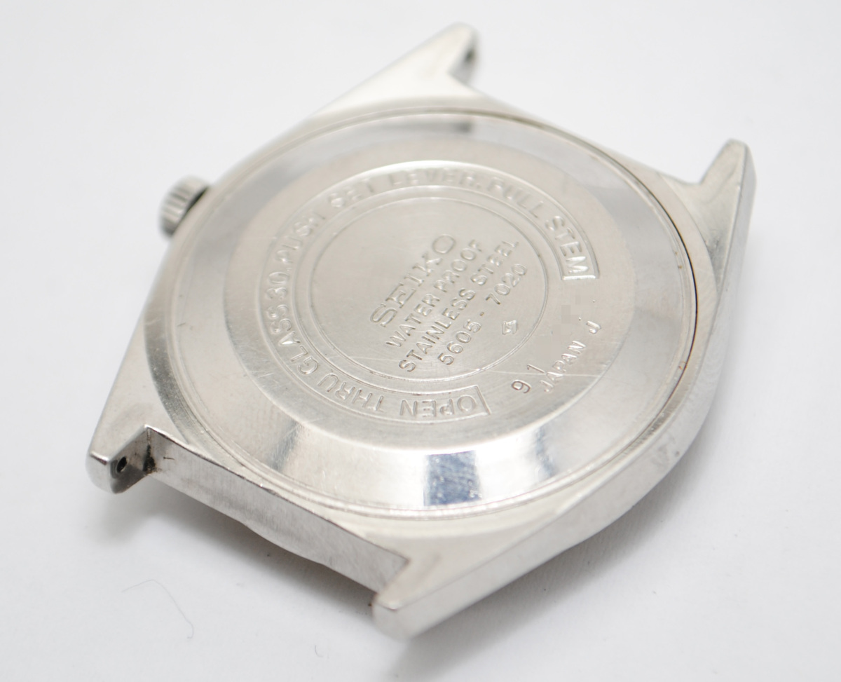 中古品] 稼働品【SEIKO】セイコー ロードマチック 5605-7020 25石 自動