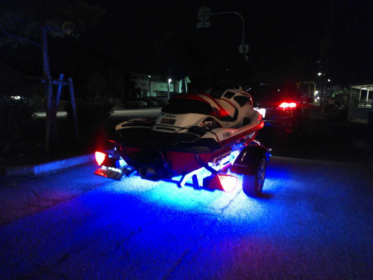  トレーラー簡単防水ＬＥＤテープライトキット 車検対応 各色有り １台分 ２本セット 高品質防水ＳＭＤ３チップＬＥＤ使用(トレーラー)｜売買されたオークション情報、yahooの商品情報をア トレーラー