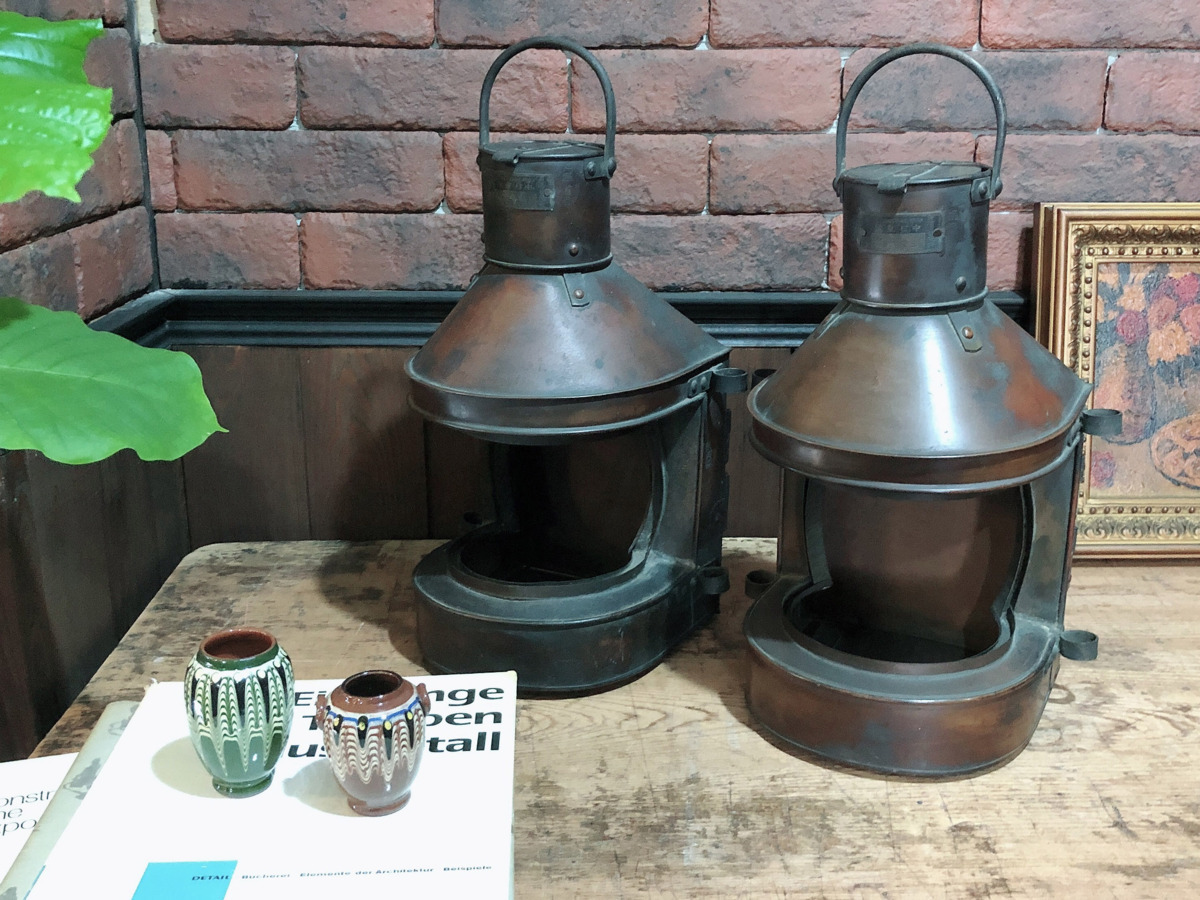 船舶 ENGINE ROOM TELEGRAPH エンジンルームテレグラフ 真鍮製 照明