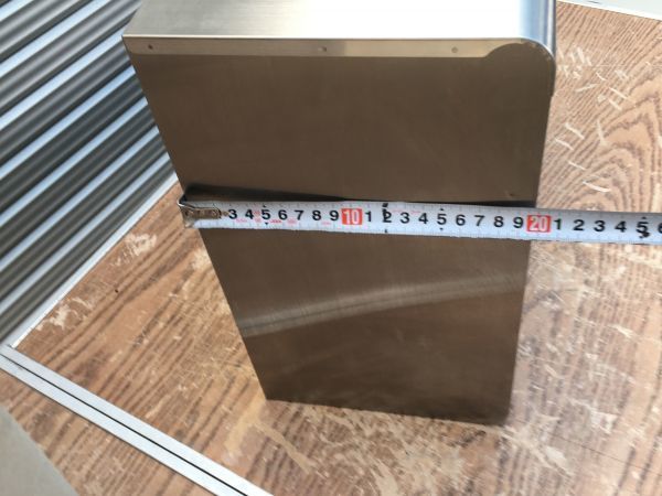 赤字超特価，定番 貴重☆未使用☆ステンレス☆ポスト☆大型タイプ☆前入れ後出し☆PH-60UD☆郵便受け☆希少☆レア