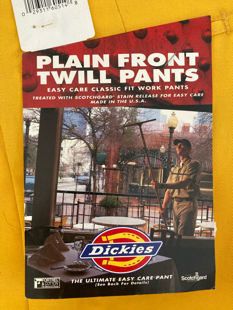 新品 デッドストック 90s USA製 Dickies 874 デッキーズ ワークパンツ