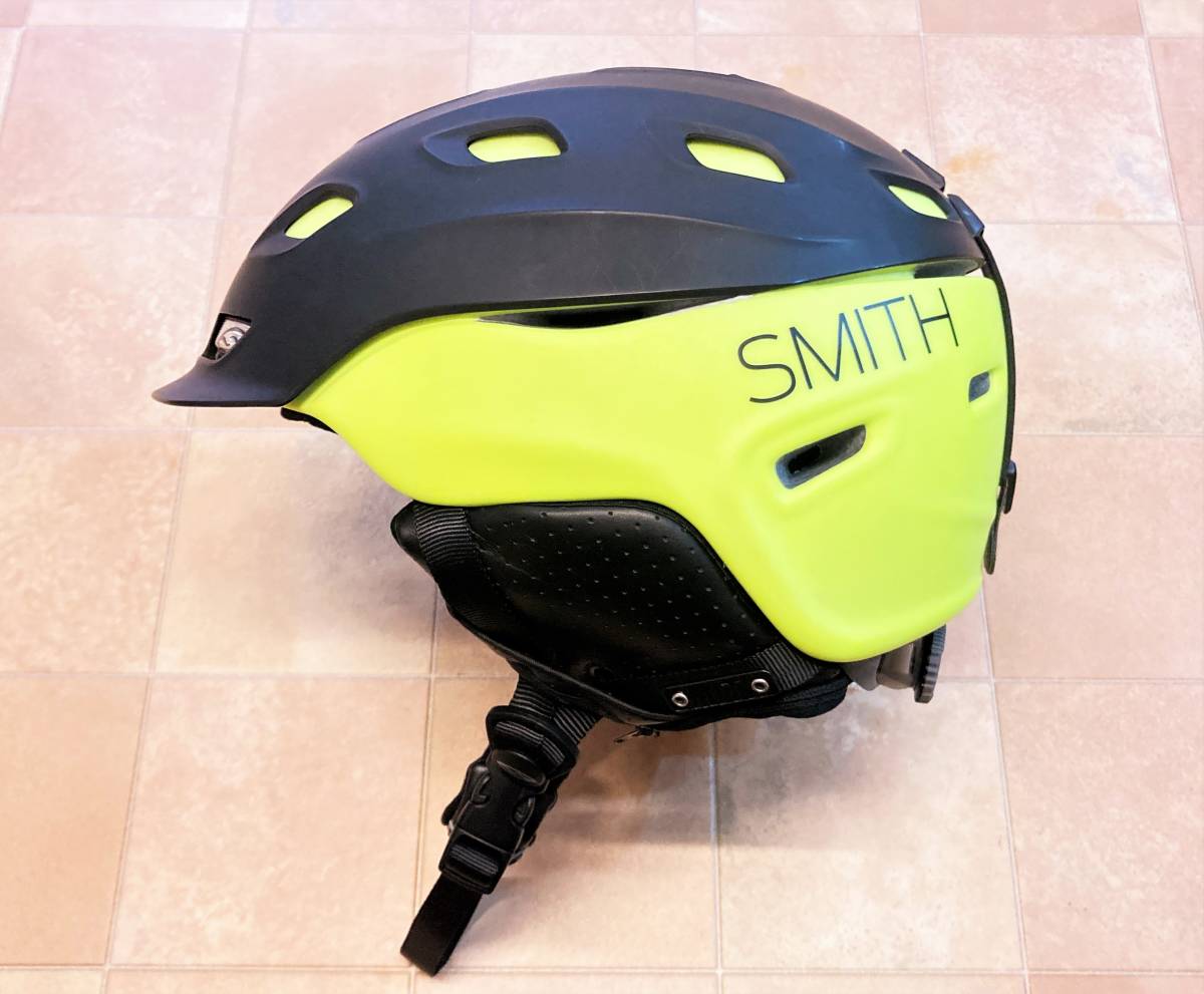 人気SALE，品質保証 ＳＭＩＴＨスキー/ボードヘルメット ＶＡＮＴＡＧＥ Ｌサイズ59-63ｃｍ(ヘルメット)｜売買されたオークション情報、yahooの商品情報をアーカイブ公開 - オークファン ヘルメット