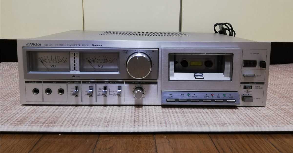 ビクター Victor ステレオカセットデッキ KD-A5 動作品 VICTOR