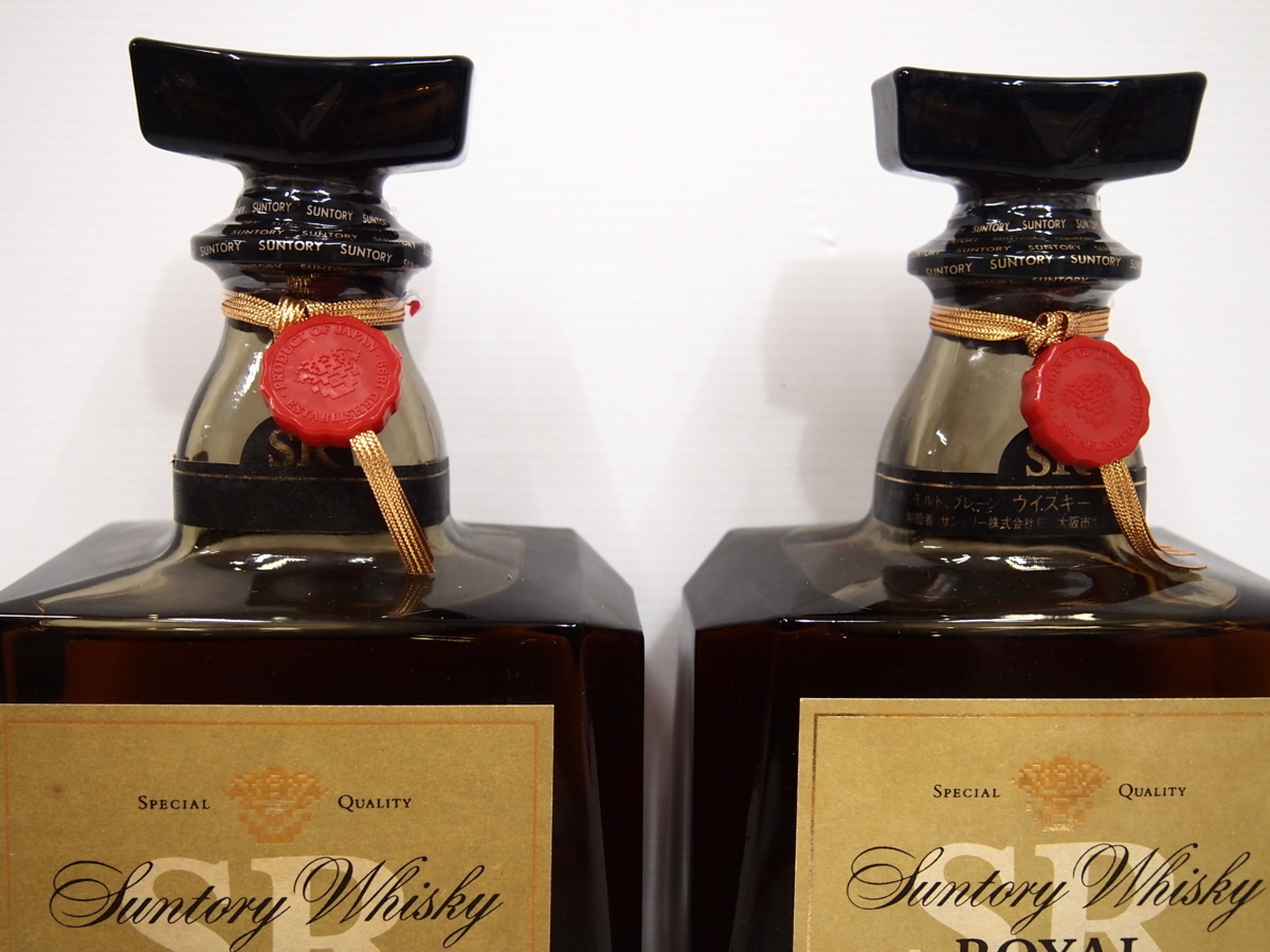 【未開栓・特級】サントリー ローヤル 60ラベル 2本セット 720ml Suntory サントリーROYAL '60 720ml 特級2本セット 未開栓 未開栓