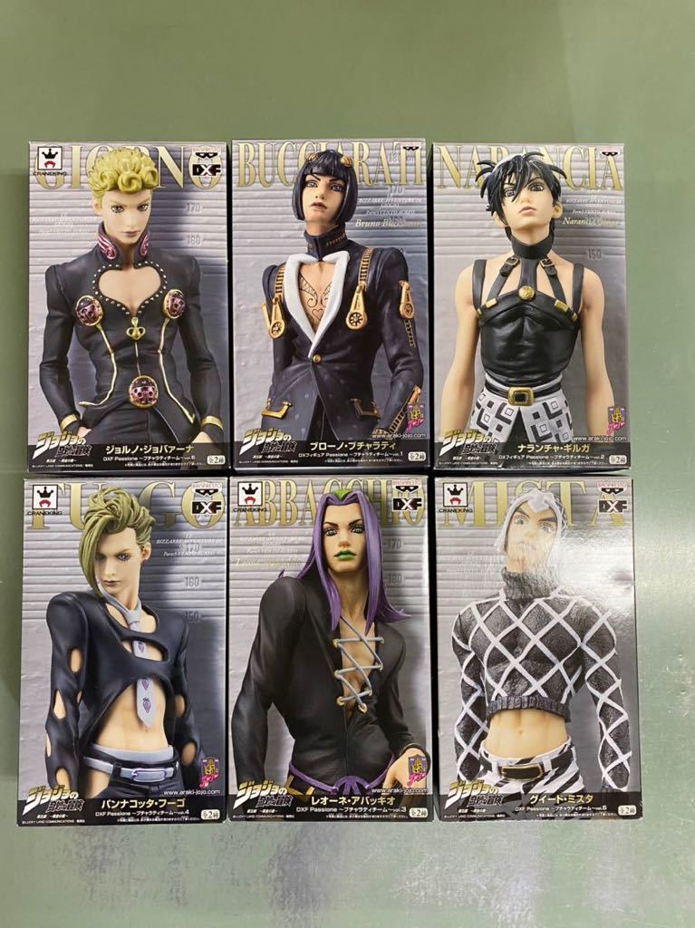 中古品 全6種 セット ジョジョの奇妙な冒険 DXF フィギュア 