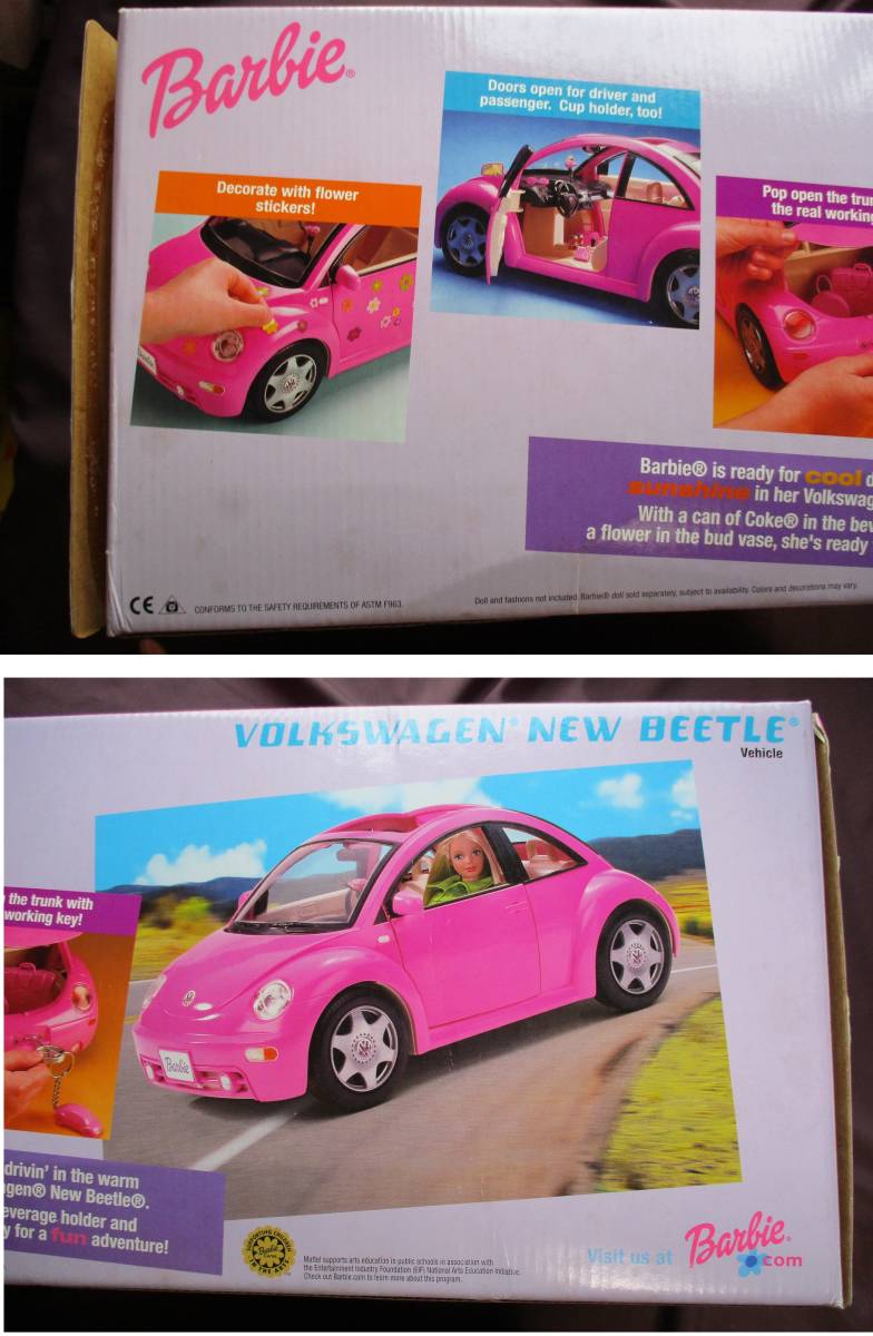 バービー フォルクスワーゲン ニュービートル ピンク 小物 売買されたオークション情報 Yahooの商品情報をアーカイブ公開 オークファン Aucfan Com
