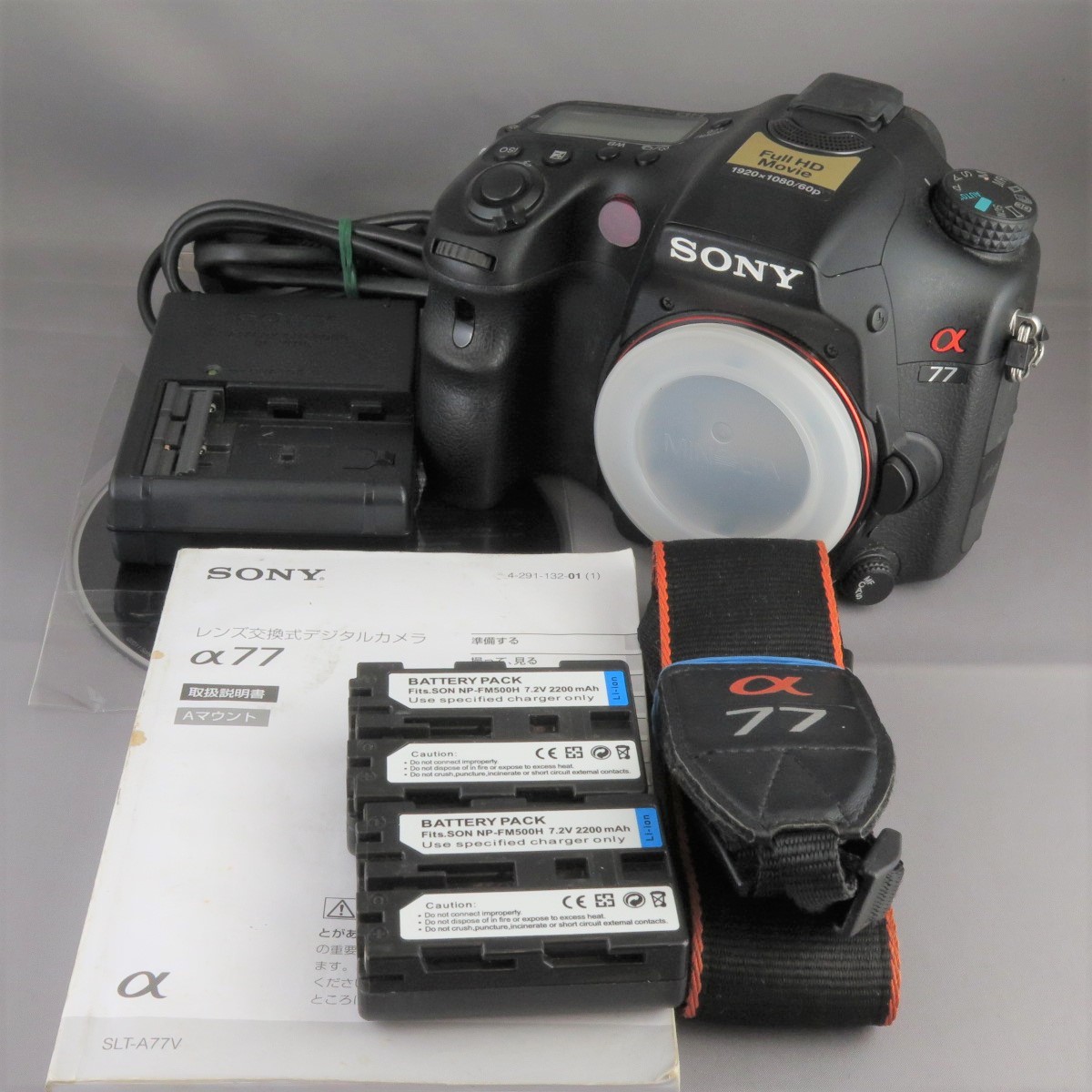 SONYソニー α77 SLT-A77V ☆NO.3721 α77 ボディ SONY オークション比較 