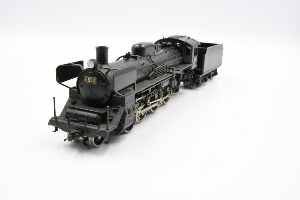 Adachi アダチ 安達製作所 HOゲージ JNR C55 門鉄型デフ No.1012 蒸気機関