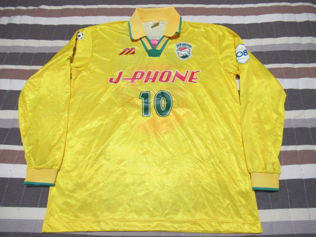 【最安値，100%新品】 非売品 ジェフユナイテッド市原 1997年シーズン 1st用 長袖 XXOサイズ マスロバル 選手用支給実着用 検ジェフ千葉(Jリーグ)｜売買されたオークション情報、yahooの商品情報をアーカイブ公開 - ユニフォーム