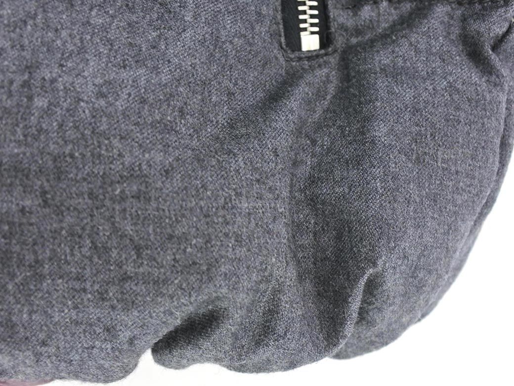 高性能 デュベティカ カシミヤ混 ダウンベスト size42/グレー