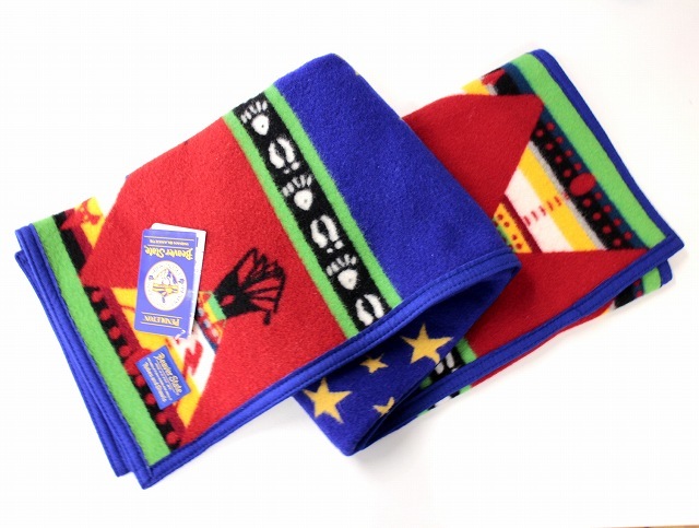 定番人気，限定セール 品 ペンドルトン Beaver State CHIEF'S ROAD MUCHACHO USA製 チーフロード ムチャチョ サファイア ネイティブ 民族柄 ブランケット(ブランケット)｜売買されたオークション情報、yahooの商品情報をア ブランケット