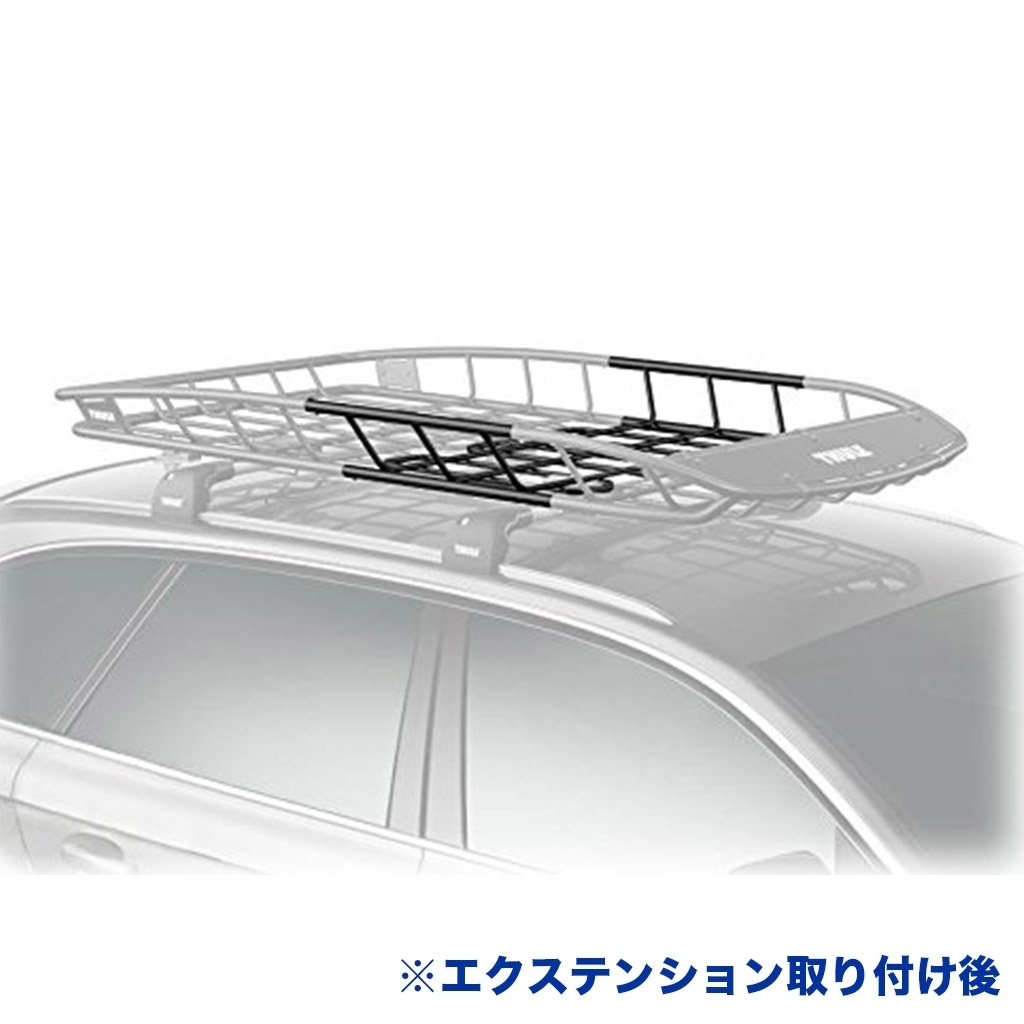 THULE(スーリー)正規品] 2点セット XT Canyon ルーフラック/キャリア 