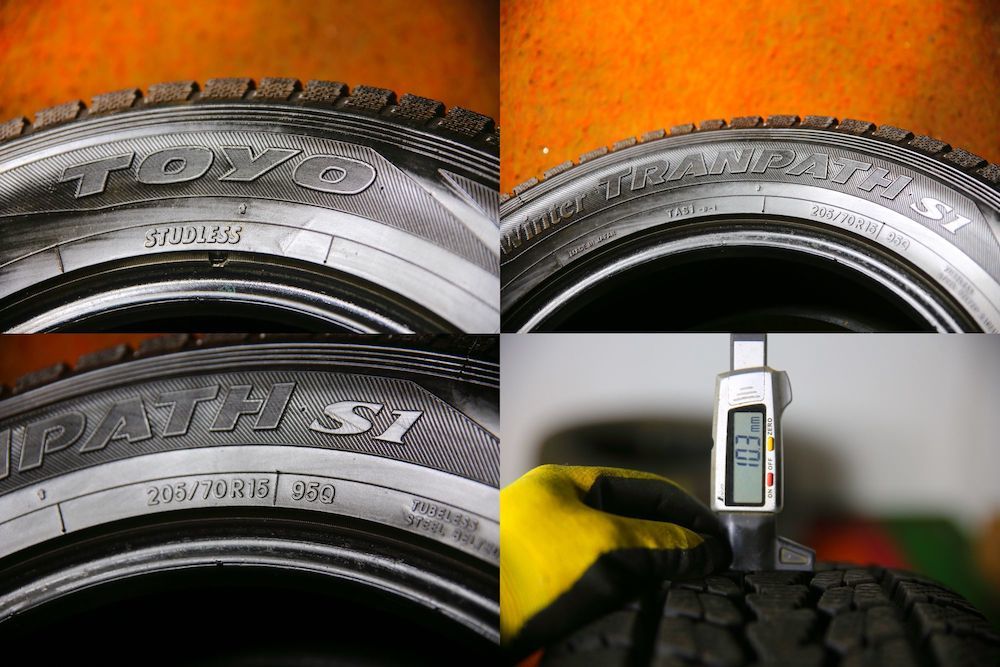 205／70R15（ブランドトーヨータイヤ）（車用品 TX スタッドレスタイヤ