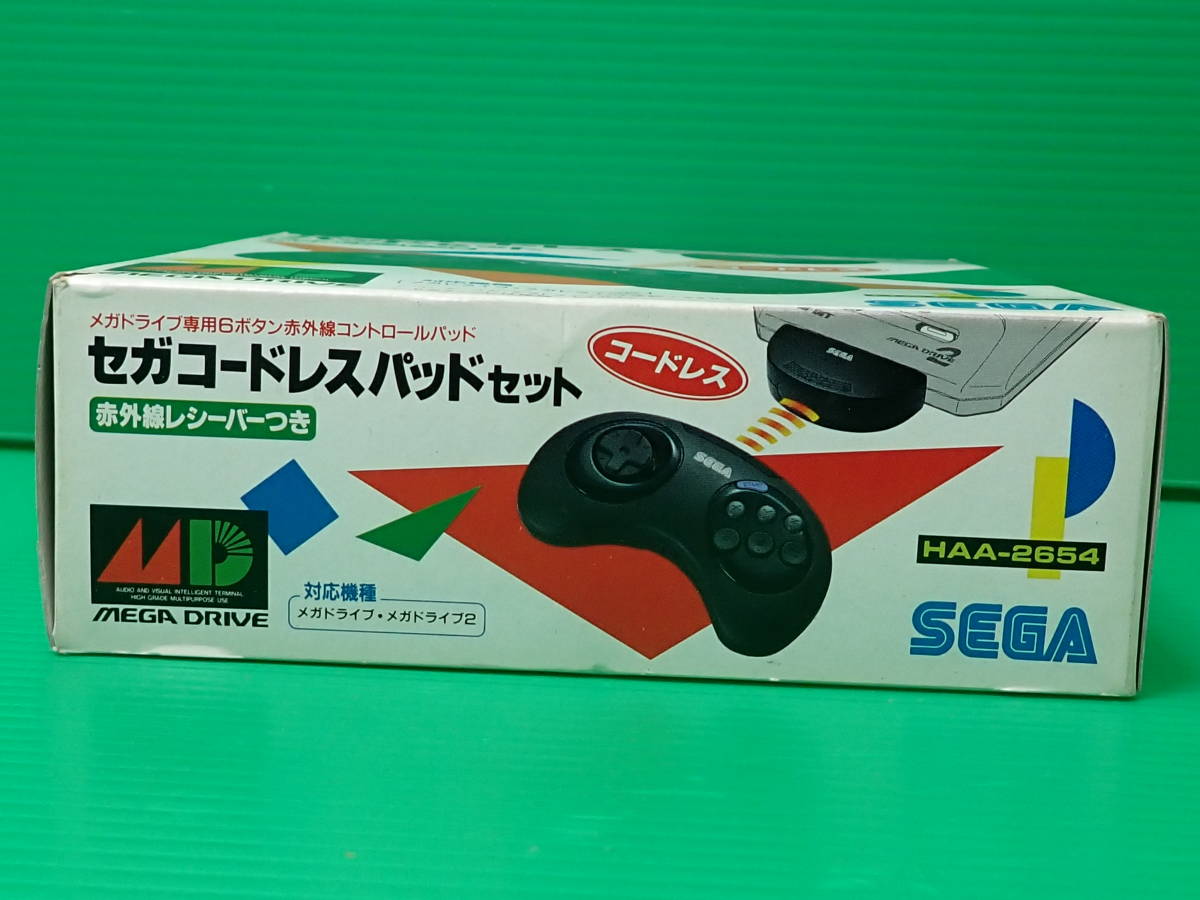SEGA メガドライブ セガ コードレスパッド MD 赤外線 SJ-6500