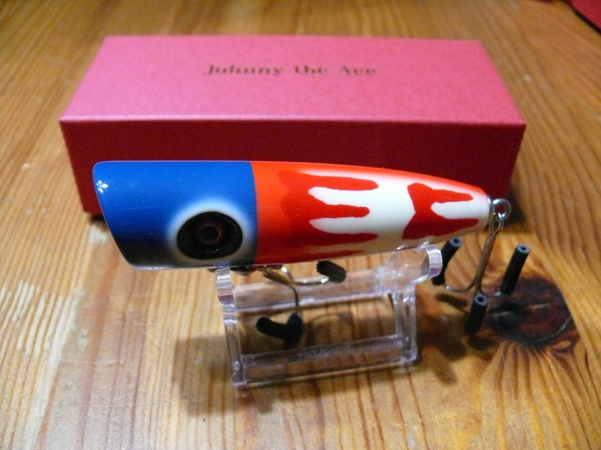 定番人気，セール Johnny the Ace ジョニーエース⑭ パッパル 品 トップウォータールアー ハンドメイド(その他)｜売買されたオークション情報、yahooの商品情報をアーカイブ公開 - オークファン 淡水