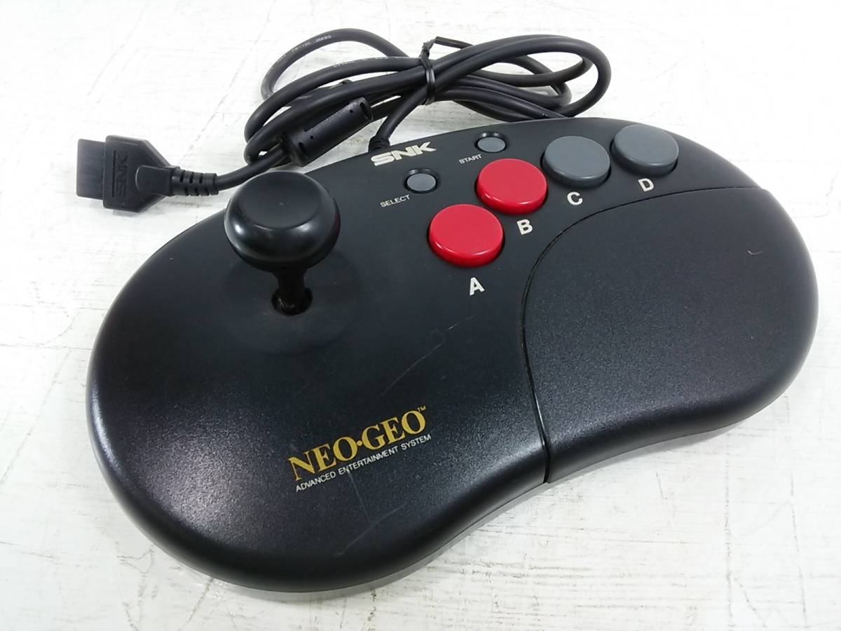  SNK/NEO GEO/ネオジオCD/コントローラー/動作未確認/ブラック/テレビゲーム/箱なし/取説なし/KO-832(ネオジオ)｜売買されたオークション情報、yahooの商品情報をアーカイブ公開 - オークファン ネオジオ