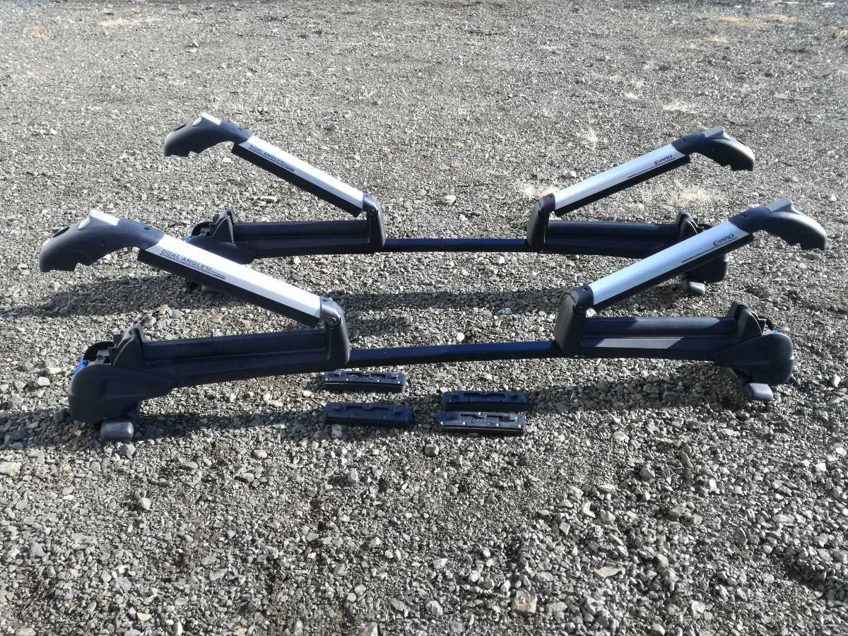 大人気，定番 INNO UK723 UK７２９同等 良品 可倒式 斜積可 アイシス/アルファード/ヴォクシー/シエンタ/エルグランド(スキーキャリア、スノーボードキャリア)｜売買されたオークション情報、yahooの商品情報 スキーキャリア、スノーボードキャリア