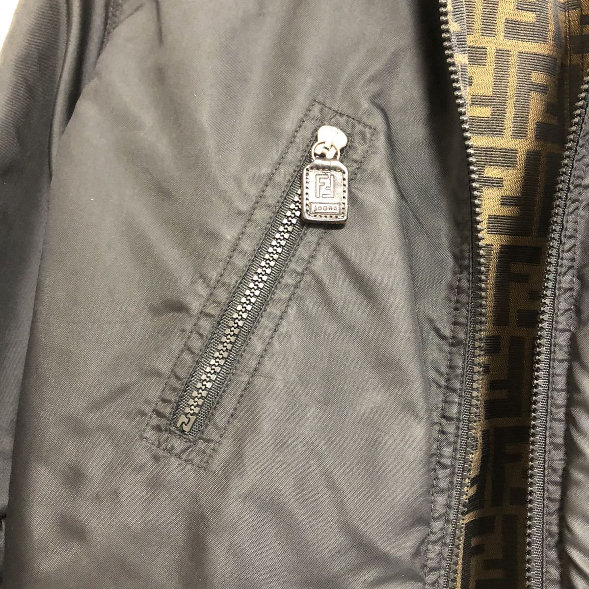FENDI ズッカ柄 リバーシブル ジャケット コート フェンディ