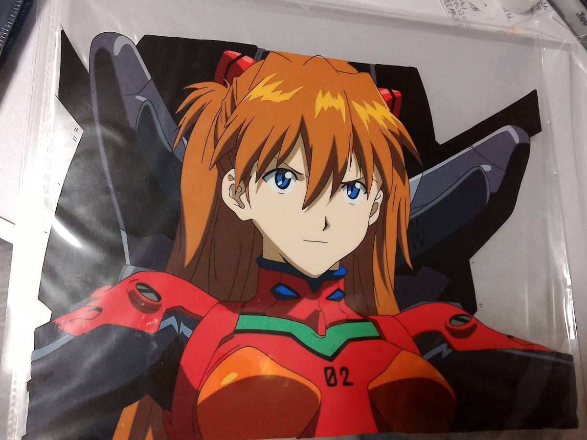 エウ゛ァンゲリオン アスカ 同人セル画 一枚 セル画 エヴァンゲリオン
