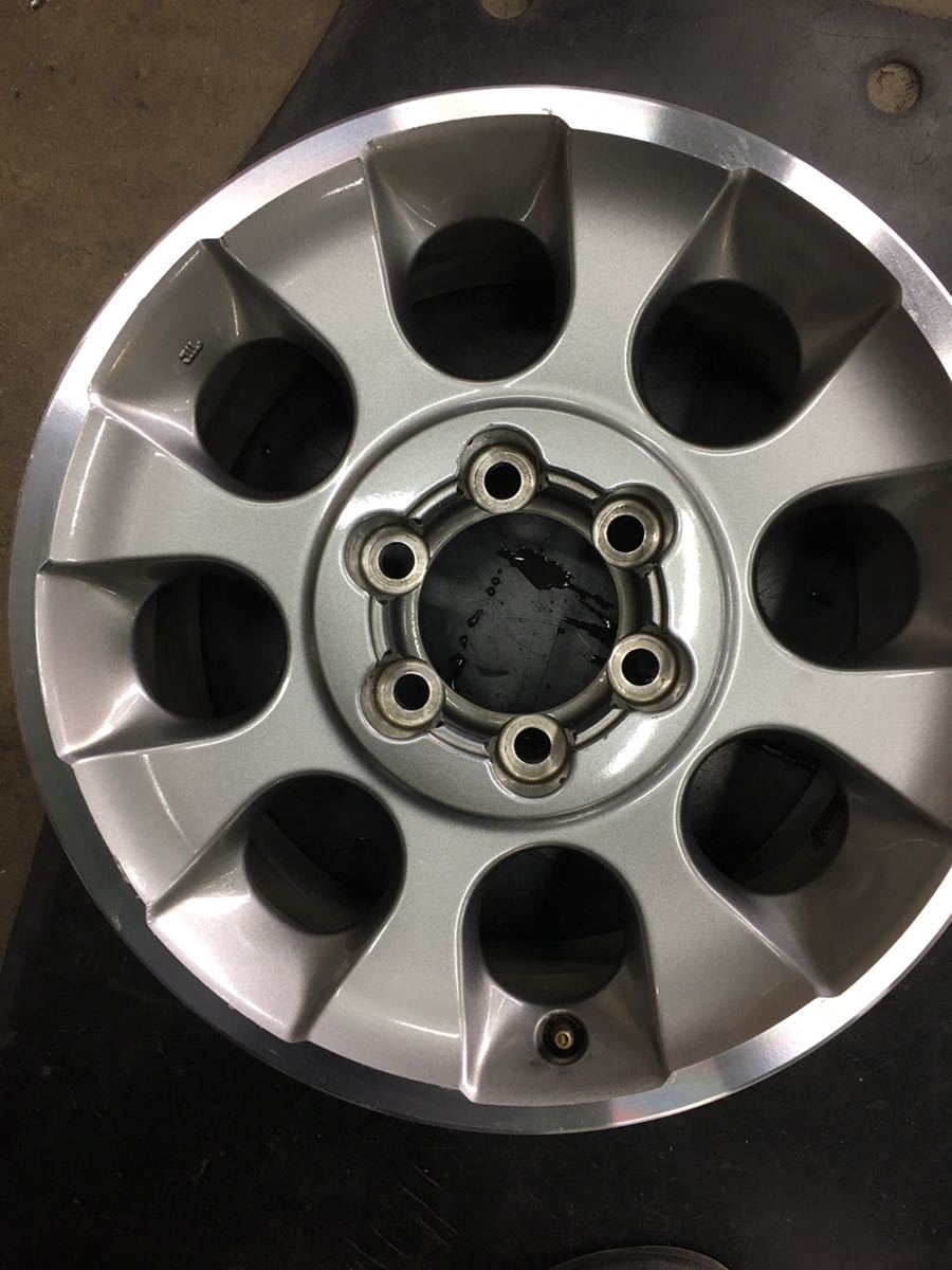17インチ トヨタ FJクルーザー純正 7.5J+15 139.7 中古アルミホイール