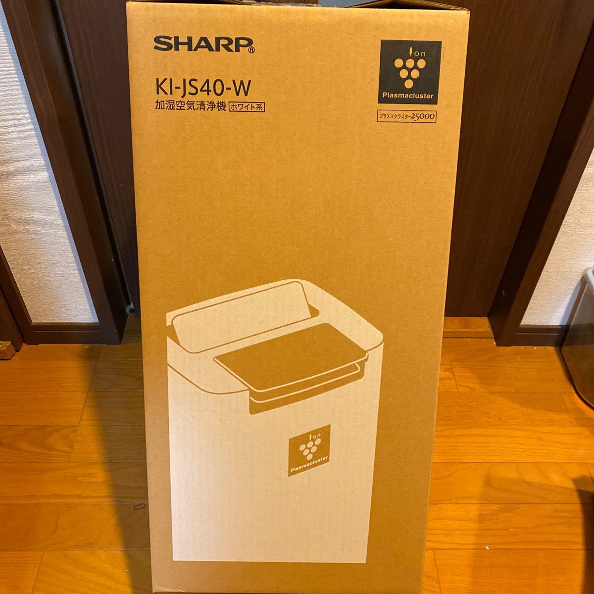 SHARP 加湿空気清浄機 KI-JS40-W プラズマクラスター25000 公式通販