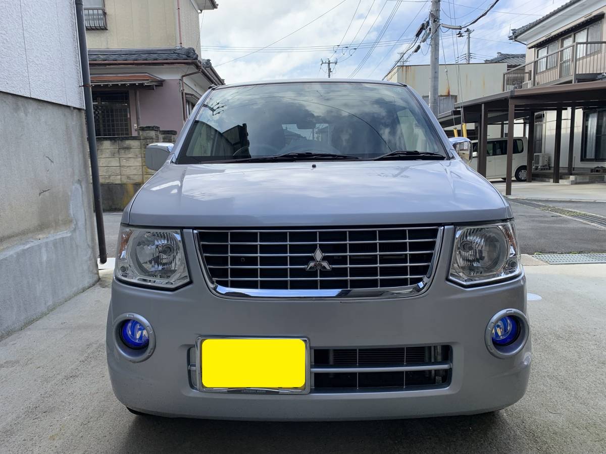 新潟市発 平成25年式 三菱 5速M ekワゴン H82W FF シルバー ワン 