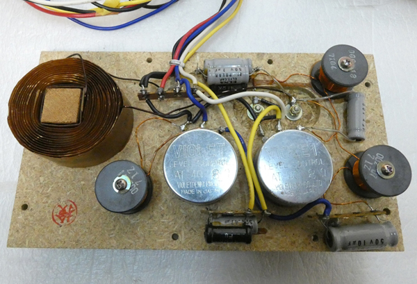 □DIATONE ダイヤトーン DS-301 4way 4スピーカー用ネットワーク ペア