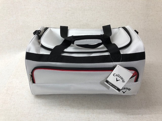  品 Callaway タグ付き ゴルフバッグ ホワイト/ブラック ショルダーストラップ付 管理番号：049104(その他)｜売買されたオークション情報、yahooの商品情報をアーカイブ公開 - オークファン その他