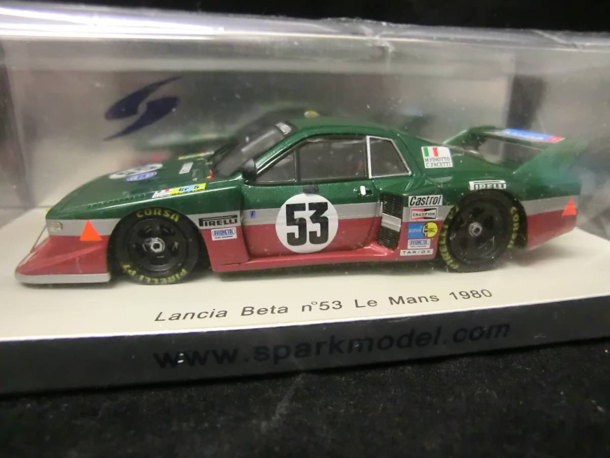 ミニカー】 レーヴ 1/43 ランチア ベータ モンテカルロ ターボ 1979年