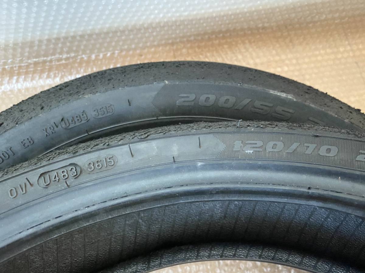 ① 売切り! メッツラー レーステック RR 前後セット 120/70-17 200/55