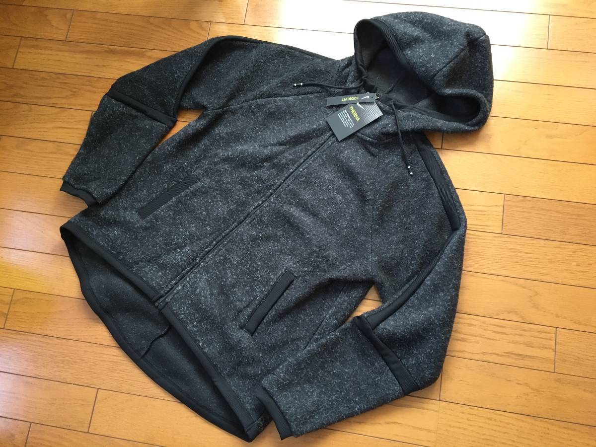 超激得，定番 タグ付 ナイキNIKE 冬季対応素材 NIKE THERMAフリースジップアップフーディー 定価11 000円 黒 XL(ジャケット、上着)｜売買されたオークション情報、yahooの商品情報をアーカイブ公開 - オークファ その他
