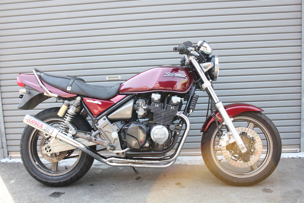 大人気 ゼファー400 ルーザー管 メッキ 検 Z400FX Z550FX Z400GP