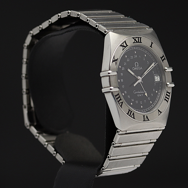 1円☆稼働 美品【オメガ/OMEGA】コンステレーション GMT スイス製