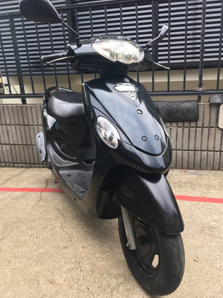 ☆ SYM RFGHPO 黒 Rタイヤ新品♪☆ ジョグ DIO ZX 原付 50cc