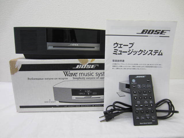 極美品！Bose Wave music system 外箱付き リモコン未開封 美品 動作OK