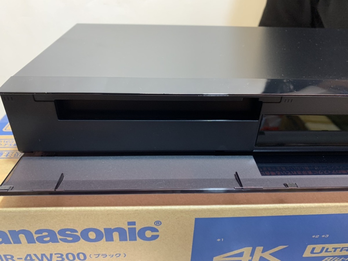 未使用品展示品 Panasonic DIGA DMR-4W300 ブルーレイ ディスク