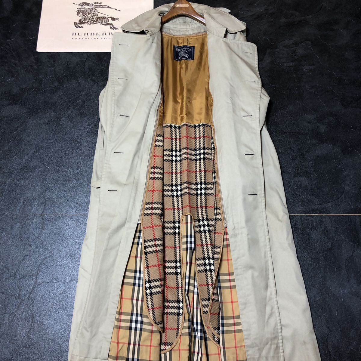 BURBERRYS 定価15万！Burberrys バーバリー メンズ カシミア フード 