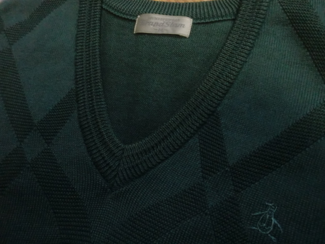 .マンシングウェア ★MUNSING WEAR 使い勝手の良い薄手ベスト　M　★美品_5