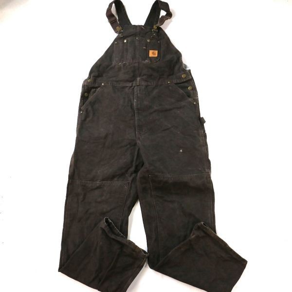◎カーハート CARHARTT オーバーオール 一枚地 (W40/W50/W54) 3枚セット まとめ売り USA古着卸 1円スタート 最落なし MB9347