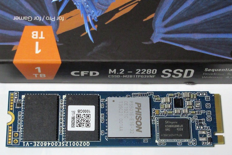 M.2 CFD CSSD-M2B1TPG3VNF Gaming PG3VNF ゲーミングモデル 1TB | NVMe 