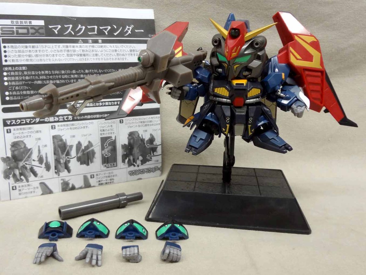 正規品 店舗 元祖 SDガンダム 69 GARMS マスクコマンダー 美品 箱説無し