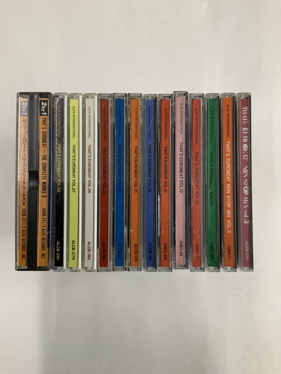 THAT'S EURO BEAT まとめ売り まとめ売り EUROBEAT ザッツユーロビート