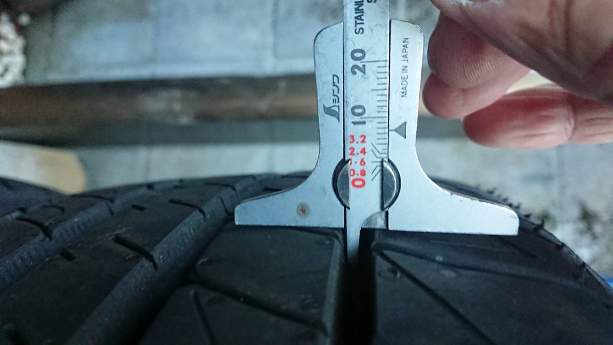 7．5mm! ひげあり！DUNLOP LEMAN V 3本 【215/45-18 93W】2019年51