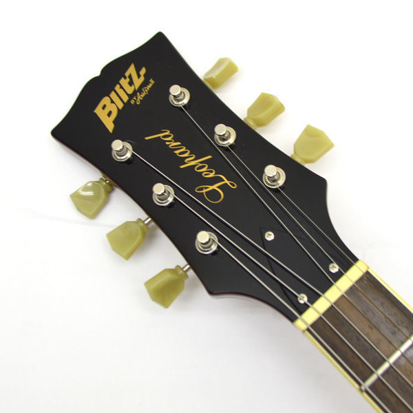 Blitz LPタイプ サンバースト 調整済み Leopard トラ杢 レスポール 