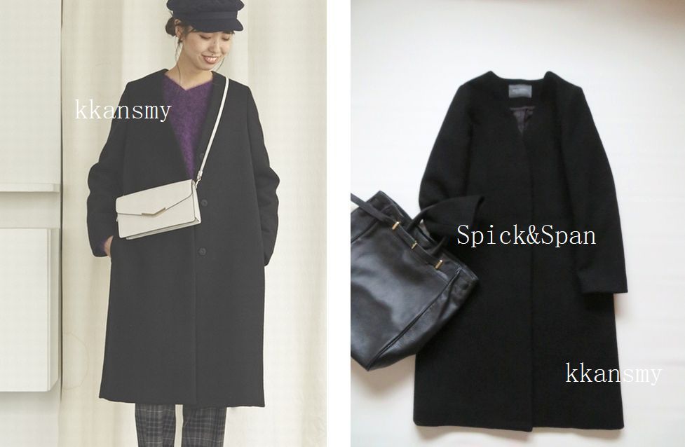 Spick スピックアンドスパン & レディース and Span ブラック 