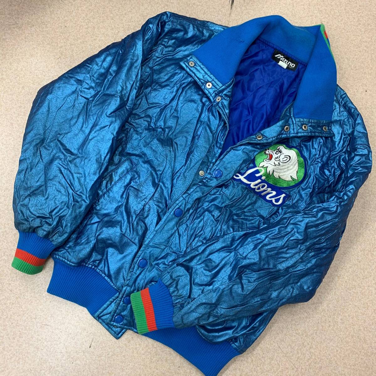 黄金期 西武ライオンズ 90年代 lions - O XL nylon mizuno メルカリ