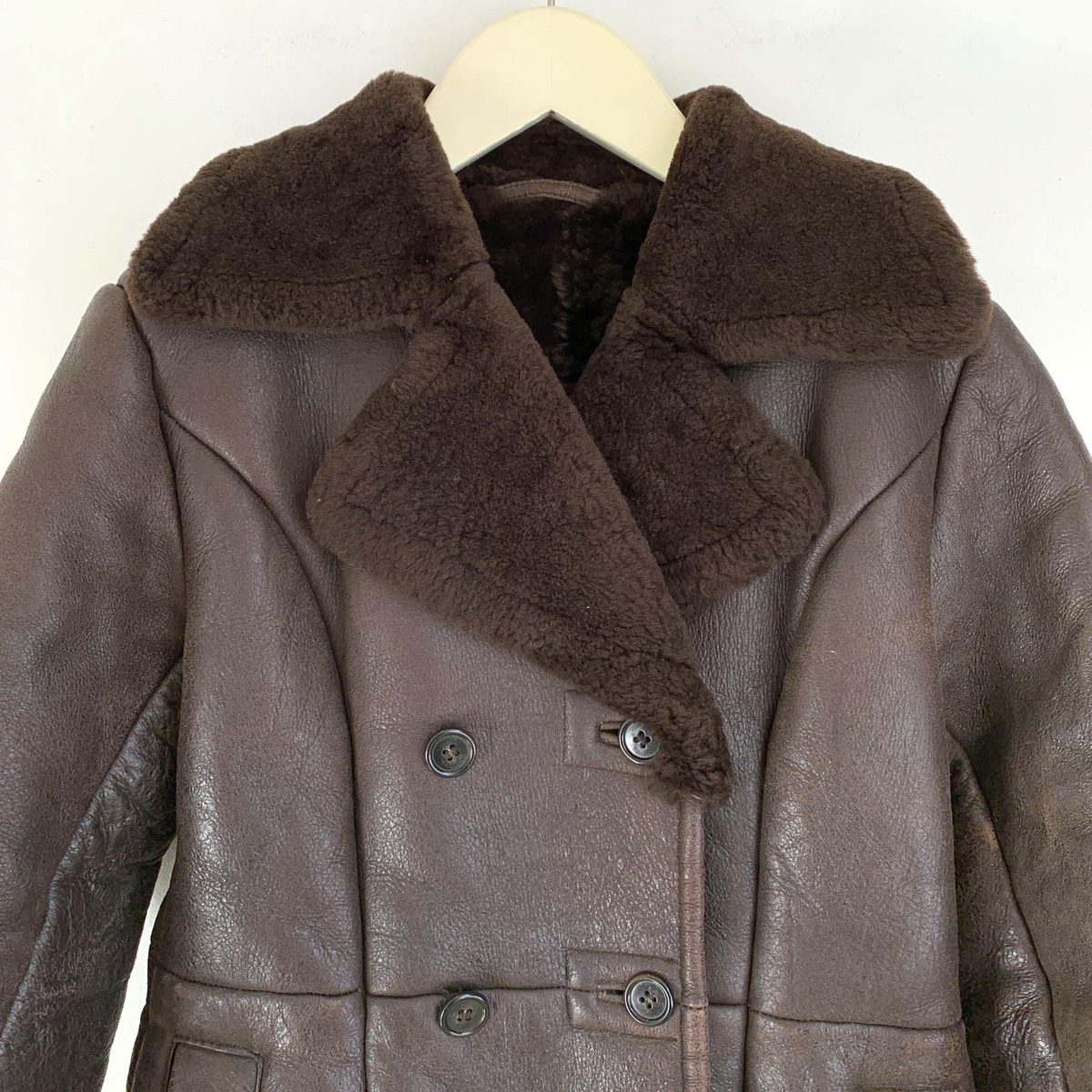 KATHARINE HAMNETT LONDON キャサリンハムネット レザーボアジャケット 
